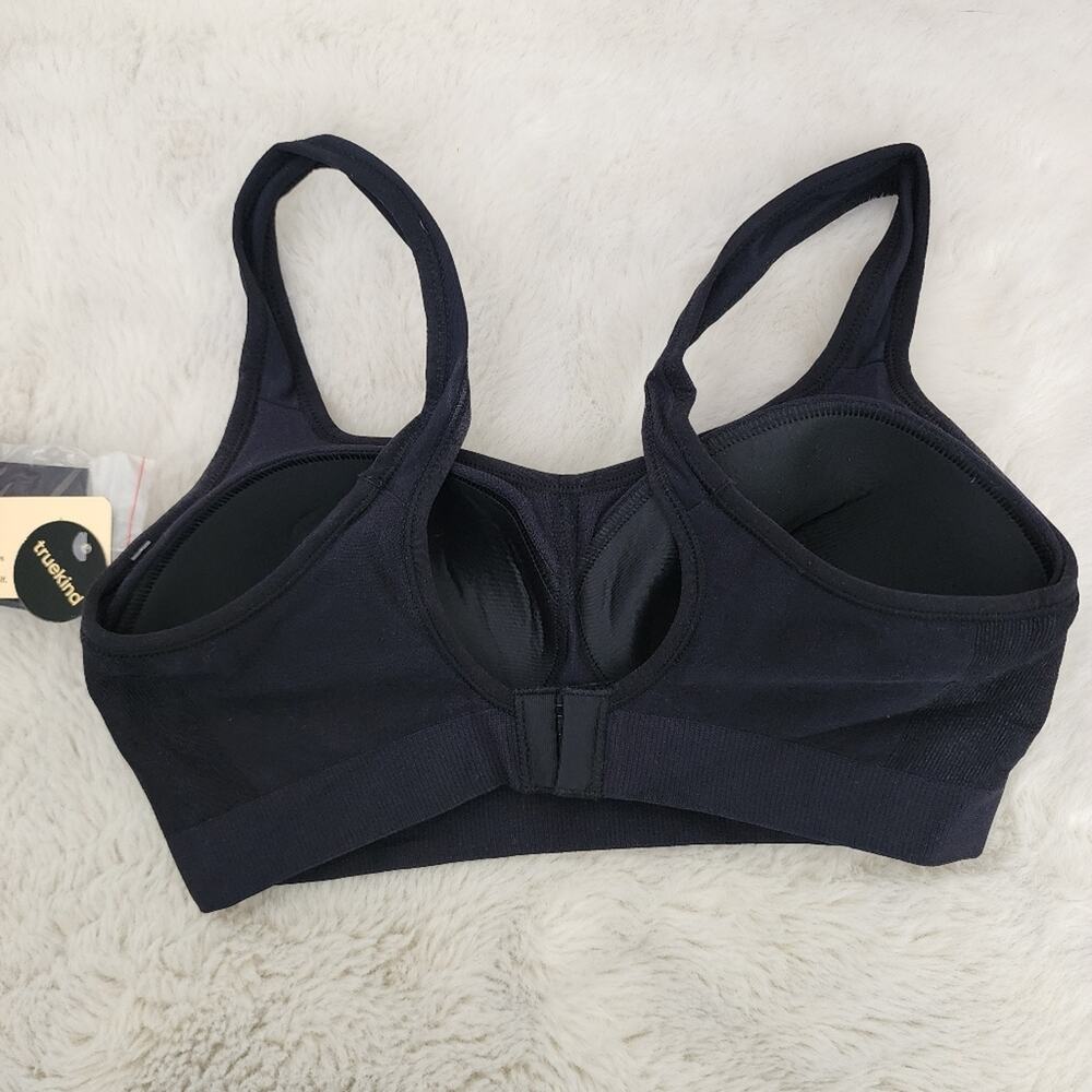 Truekind Daily Comfort Wireless Shaper Bra - Black Seamless Medium - NEW - Picture 10 of 15